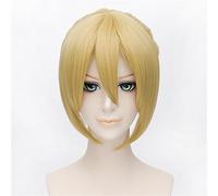 LanTing Cosplay Perücke VOCALOID2 Kagamine Len Gold Styled Frauen Cosplay Party Fashion Anime Human Costume Full wigs Synthetic Haar Heat Resistant Fiber