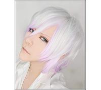 LanTing Cosplay Wig DIABOLIK LOVERS Sakamaki Ayato Wine Red Mix Cosplay Party Fashion Anime Human Costume Full wigs Synthetic Haar Heat Resistant Fiber Sakamaki Subaru