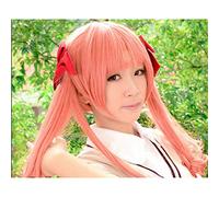 Lanting Cosplay Wig Toaru Kagaku No Railgun Pigtail Styled Long Wigs Tail Orange Frauen Party Fashion Anime Human Costume Full Wigs Style 1