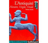 L'antiquité - Textes Choisis