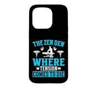 L'antre Zen où la Tension Vient à disparaître Massothérapeute Coque pour iPhone 15 Pro