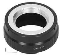 LANTRO JS Bague d'adaptation d'objectif pour objectif M42 à vis sur appareil photo Canon RF, ajustement précis, pas de fuite de lumière