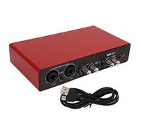 LANTRO JS Carte son USB en direct, qualité sonore haute définition pour l'enregistrement et les performances en direct