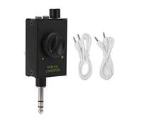 LANTRO JS Convertisseur de carte son, améliorez votre expérience audio avec l'adaptateur audio externe multifonction pour mixeur d'enregistrement en direct et jeux informatiques