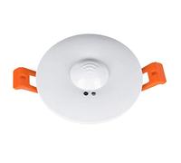 LANTRO JS MR-WBQR8645 Détecteur de mouvement radar à micro-ondes à induction à 360 ° avec détecteur de mouvement réglable pour escaliers garages