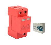 LANTRO JS Parafoudre, Photovoltaique Prise Parafoudre et Surtension, Protection Contre Les surtensions la Foudre Basse Tension 2P 20-40KA