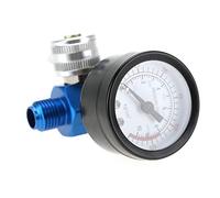 LANTRO JS - Régulateur de pression d'air, Interface 1/4 "Pistolet à peinture en aérosol Régulateur de pression d'air Manomètre Accessoire d'outil pneumatique
