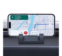 LANTU HUD Support de téléphone Portable pour Tesla Model Y 2025-2026 Juniper et Model 3 2024-2026 Support de téléphone en Silicone pour iPhone, Samsung, téléphones Android et Plus