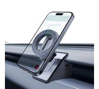 LANTU Support de téléphone Portable magnétique pour Tesla Model Y 2025-2026 Juniper et Model 3 2024-2026 - Aimant de Voiture pour iPhone 12-17 Series Tesla Juniper Highland