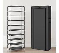 LANTUS Armoire de Rangement,Garde-Robe Penderies pour Chambre d'adulte,Penderie de vêtement Pliable,Porte-vêtements Pliable,pour Vestiaire, Chambre, Salle d’étude (60 * 30 * 160cm)