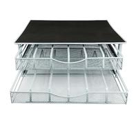 LANTUS Tiroir pour Capsules de Café, Distributeur de Dosettes de Café - Dimensions: 39 * 35 * 14cm - porte-capsule de café verre transparent transparent