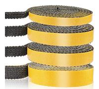 LANUCN Joint Insert Cheminée, Joints Tressé Auto-adhésive pour Poêle, Cheminée, Tube Poele, Porte de Four, Joints D'étanchéité Résistante à la Chaleur (3mm x 20mm x 3m)