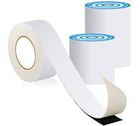 LANUCN Ruban étanche blanc en butyle, bande etancheite toiture, ruban bitumeuse autocollante pour étanchéifier les joints de caravane, de tuyauterie et réparer les fuite (5m x 5m x 1 rouleau)