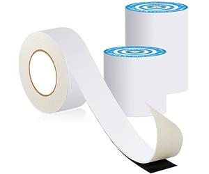 LANUCN Ruban étanche blanc en butyle, bande etancheite toiture, ruban bitumeuse autocollante pour étanchéifier les joints de caravane, de tuyauterie et réparer les fuite (10 cm x 5 m x 1 rouleau)