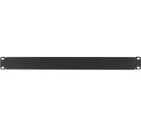 Lanview 1U 19" SCREW TYPE BLANK PANEL BLACK