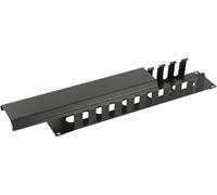 Lanview 2U 48,30cm (19") COUVERTURE COULISSANTE CABLE (RAO405BL)
