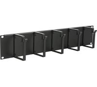 Lanview 2U 48,30cm (19") PANNEAU ORGANISATEUR DE CÂBLES (RAO105BL)