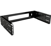 Lanview 2U Adjustable Depth Bracket 19" - Black, RAR200BL (19 - Black)