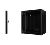 Lanview Armoire Rack 19 pouces Logon 12U 60 x 45 Murale Pro Noir