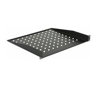 Lanview by Logon - Étagère pour rack - montable en armoire - noir, RAL 9005 - 1U - 19