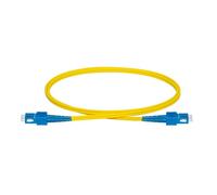Lanview Câble fibre optique monomode SC-SC duplex 5 m OS2 9/125 LSZH jaune, pour réseaux Ethernet 1G/10G/40G/100G, centres de données