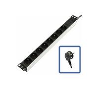 Lanview Logon TUPS032 - Unité de distribution d'alimentation (rack-montable) - 10A - 4000 Watt - entrée : Type E - connecteurs de sortie : 8 (8 x