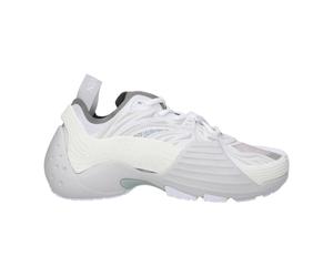 Lanvin - Baskets Athlétiques en Cuir Blanc - Femme - Chaussures - Blanc - Taille: 40 EU