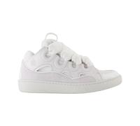 Lanvin - Curb Leather Baskets - Homme - Chaussures - Blanc - Taille: 40 EU