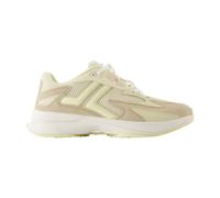Lanvin - Baskets en Cuir Beige avec Lacets - Femme - Chaussures - Beige - Taille: 36 EU
