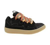 Lanvin - Baskets en Cuir et Tissu - Homme - Chaussures - Noir - Taille: 40 EU
