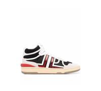 Lanvin - Calfskin High Top Baskets - Homme - Chaussures - Noir - Taille: 40 EU