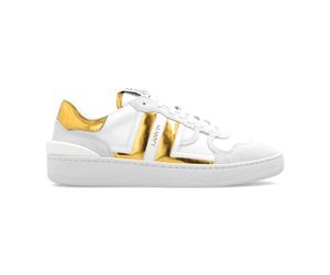 Lanvin - Clay Baskets - Femme - Chaussures - Blanc - Taille: 37 EU