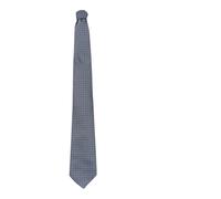 Lanvin - Cravate Bleue en Faille de Soie avec Micro Fleurs - Homme - Accessoires - Bleu - Taille: ONE Size