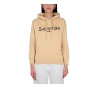 Lanvin - Curb Embroidered Sweat à capuche - Femme - Sweatshirts et sweats à capuche - Beige - Taille: 36 FR