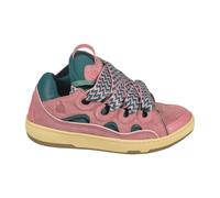 Lanvin - Curb Leather Baskets - Femme - Chaussures - Rose - Taille: 36 EU