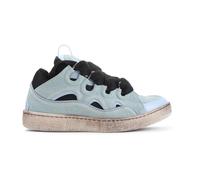 Lanvin - Curb Leather Baskets - Homme - Chaussures - Bleu - Taille: 44 EU