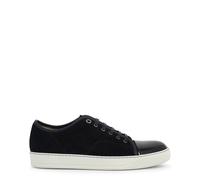 Lanvin - Dbb1 Suede And Patent Leather Baskets - Homme - Chaussures - Bleu - Taille: 44 EU