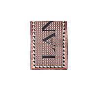 Lanvin - Écharpe à logo imprimé géométrique - Femme - Accessoires - Multicolore - Taille: ONE Size
