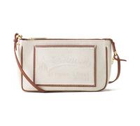Lanvin, Femme, Sacs, Blanc, Taille: ONE Size Compagnon Small Zipped Canvas Bag