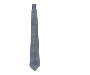 Lanvin, Homme, Accessoires, Bleu, Taille: ONE Size Cravate Bleue en Faille de Soie avec Micro Fleurs