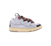 Lanvin - Leather Curb Baskets - Femme - Chaussures - Blanc - Taille: 38 EU