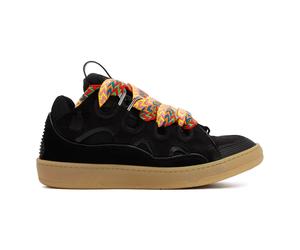 Lanvin - Leather Curb Baskets - Homme - Chaussures - Noir - Taille: 41 EU