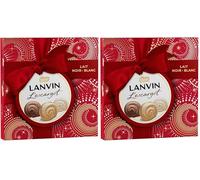 Lanvin - L'Escargot Trio Lait Noir Blanc Chocolat De Noël - 296g (Lot de 2)