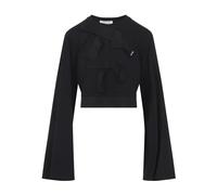 Lanvin - Rwts0029J055P2 Top - Femme - Blouses et Chemises - Noir - Taille: 38 FR