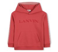 Lanvin - Sweat À Capuche - Rouge Flamboyant - Garçon - 12 Ans