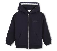 Lanvin - Sweat Zippé À Capuche - Bleu De Chine - Garçon - 6 Ans