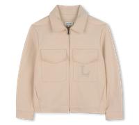 Lanvin - Sweat Zippé À Capuche - Stone - Garçon - 14 Ans