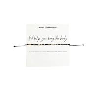 LANWLOSI Bracelets d'amitié avec message caché « I'd Help You Bury the Body Morse Code » - Cadeaux d'anniversaire, de Noël, de Saint-Valentin pour amis et couples, L, Zinc, Pas de gemme