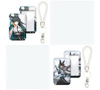 Lanyard Animé Porte-Cartes - 2 Pièces Zenless Zone Zero Nicole llen Joe Hoshimi Miyabi | Pour École, Bureau, Carte de Transport Bus (6)