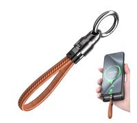Lanyard de téléphone mobile - 6x16.5x1.4 cm Téléphone de porte-clés Cableau de longe, porte-clés USB C câble de chargeur. 240 W PD3.1 Cordon de chargeur rapide | Branchage et débranchement lisses, tra